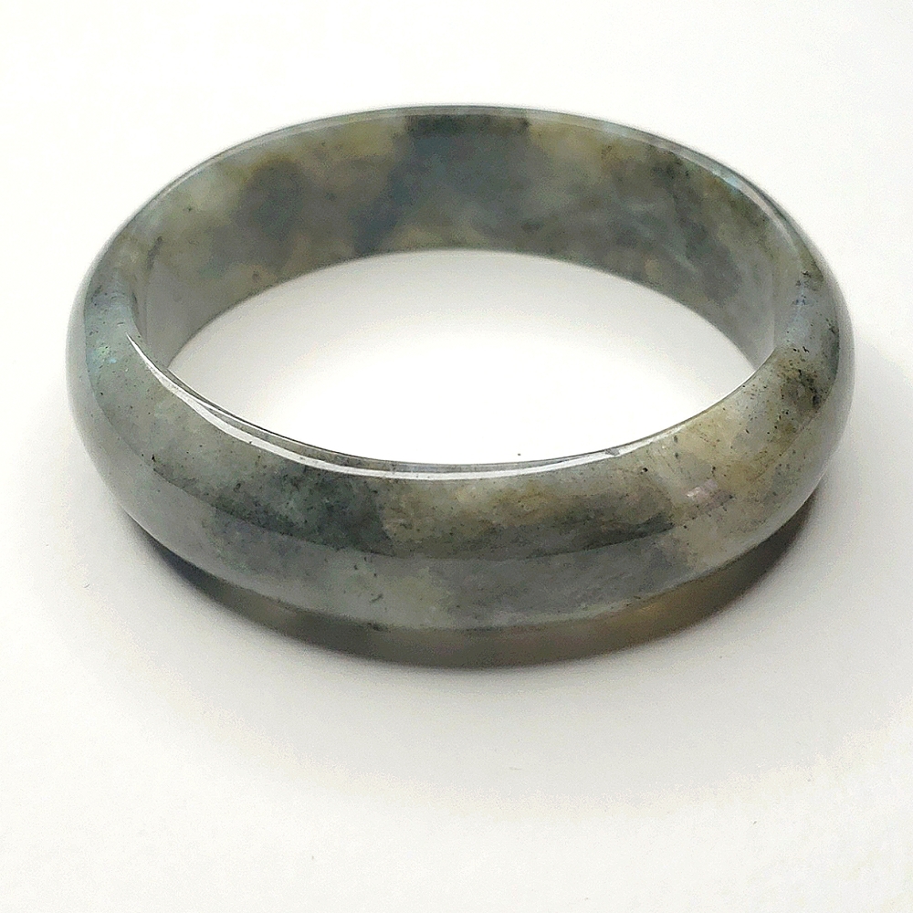 *Millard Gem Quality Labradorite Bangle Bracelet - image 1